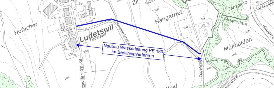 Eine Grafik zeigt die bevorstehenden Bauarbeiten.